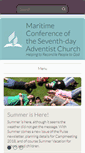 Mobile Screenshot of maritimesda.ca