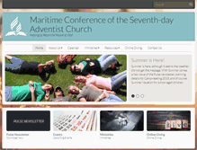 Tablet Screenshot of maritimesda.ca